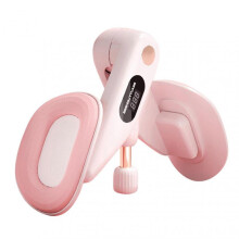 (Pink) Pelvic Floor Muscle Trainers Intelligent Counting Leg Press Machine Sports Equipment