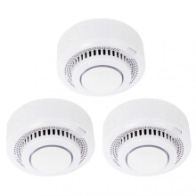 (3pcs) Smart Smog Alarm Compact Easy to Use WiFi Smog Alarm for Home Family