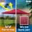 Canopy Replacement Top Cover Heavy Duty Single Tiered Grilling Gazebo Covers 3