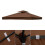 Canopy Replacement Top Cover Heavy Duty Single Tiered Grilling Gazebo Covers 2
