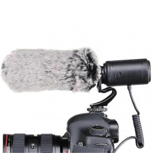 Photography Interview MIC Microphone Highly Sensitive Condenser Microphone for DSLRs Cameras Camcorders