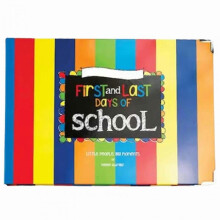 (Boy Book) School Years Memories Keepers Album with First Last Day of School Photo Signs Birthday Present