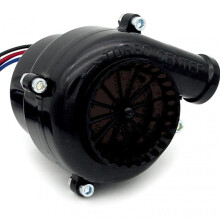(Black) Universal Turbine-Horns Simulation Pressure Relief Valves For Car Truck Exhaust-Whistle Blow-Off Valves Simulator