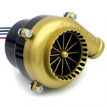(Gold) Universal Turbine-Horns Simulation Pressure Relief Valves For Car Truck Exhaust-Whistle Blow-Off Valves Simulator
