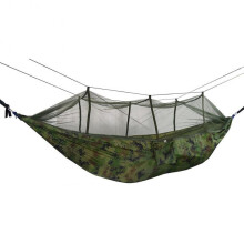 (Camouflage) Portable Double Swing Hammock Nylon Bed with Mosquito Net for Camping
Hiking