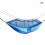 (Sky Blue)Portable Double Swing Hammock Nylon Bed with Mosquito Net for Camping
Hiking 2