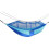 (Sky Blue)Portable Double Swing Hammock Nylon Bed with Mosquito Net for Camping
Hiking 1