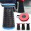 (Blue) Small Portable Folding Stool Telescopic Convenient Durable Stools for Indoor Outdoor 2