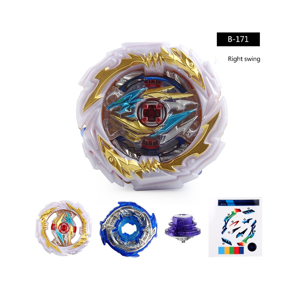 B171 Beyblade Burst jaune en vrac gyroscope balançoire droite puzzle jouet enfant cadeau d'anniversaire