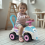 Dolu Foot to Floor Car - White 5