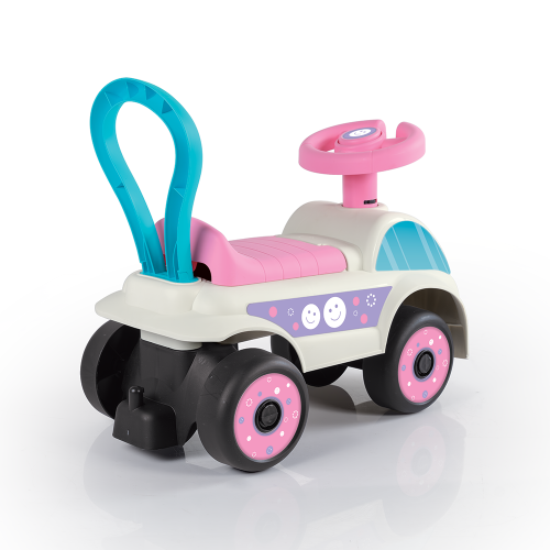 Dolu Foot to Floor Car - White 1
