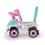 Dolu Foot to Floor Car - White 3