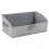 (Grey) Collapsible Closet Storage Bin Multipurpose Clothes Blanket Storage Basket for Basement 2