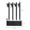 (Black)Fixed Tent Ground Nail Set Durable Lightweight Ground Nail for Birthday Gift 5
