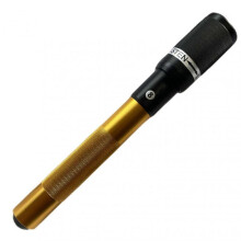 (Glod) Aluminum Alloy Billiard Cues Extender Adjustables Telescopic Billiard Pool Cues Extender for Billiard Cues Practice