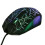 (1.Bianco) Mouse per computer 3200 DPI Mouse colorato professionale a LED da gioco ultra preciso per 4