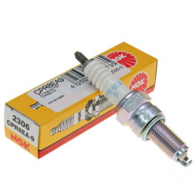 (1 Pz) 1 Pz NGK Candela Moto 2306 CPR8EA-9 CPR8EA9 per YAMAHA NMAX YS YZ FJR MOTO GUZZI V7 NEVADA