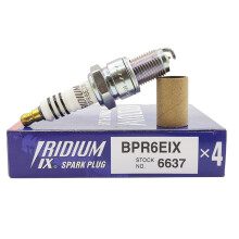 (4 pezzi) 4/20 pezzi BPR6EIX 6637 Candele all'iridio per BMW Audi Nissan Subaru IW20 BPR6EIX-6637 W20EXR-ZU