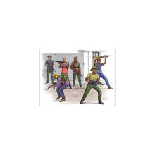 Trombettista 00438 - figurine African Freedom Fighters - Tm00438 135 - tm00438 trombettista 135 africano