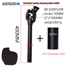 （NCx 400MM 30,4mm) Reggisella ammortizzatore bicicletta 27,2 28,6 30,0 30,4 30,8 31,6 33,9mm *350mm