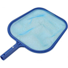 Garsent Pool Skimmer Net, Professional Swimming Pool Cleaning Tool Leaf Net Universal Swimming Pool Landing Net for Many Poles
