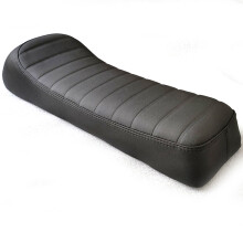 （Nero) Sella lunga Kalosse 55X16 cm per biciclette grasse 20 pollici Sella morbida per bici elettriche