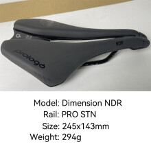 (NDR Steel-Bow 143mm) Prologo Dimension NDR Sella a naso corto 245143mm/250x140mm Bicicletta MTB da