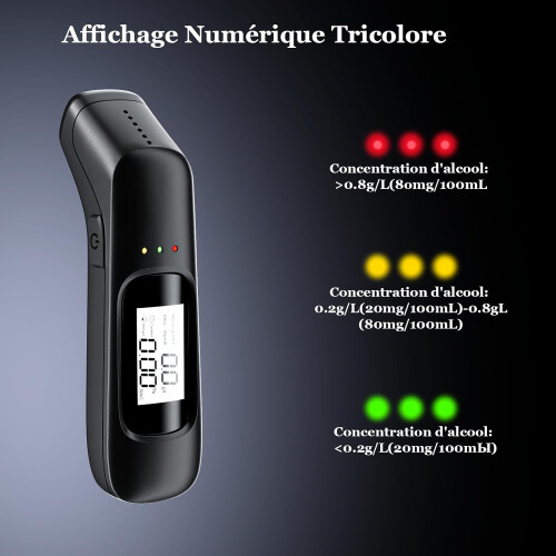 Alkoholtester – Schwarz 1