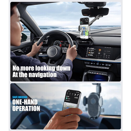 Auto-Handyhalterung – Schwarz 2