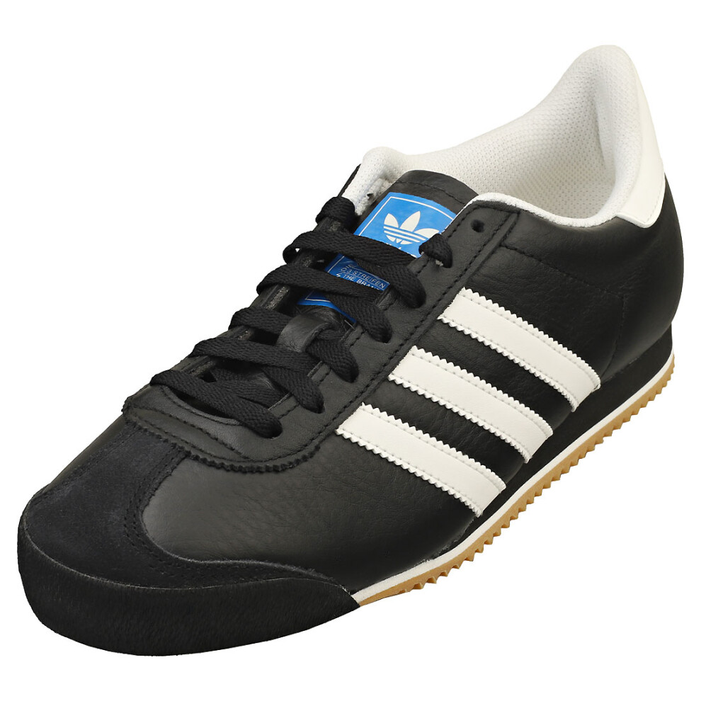 adidas K 74 Mens Casual Trainers in Black White - 7.5 UK