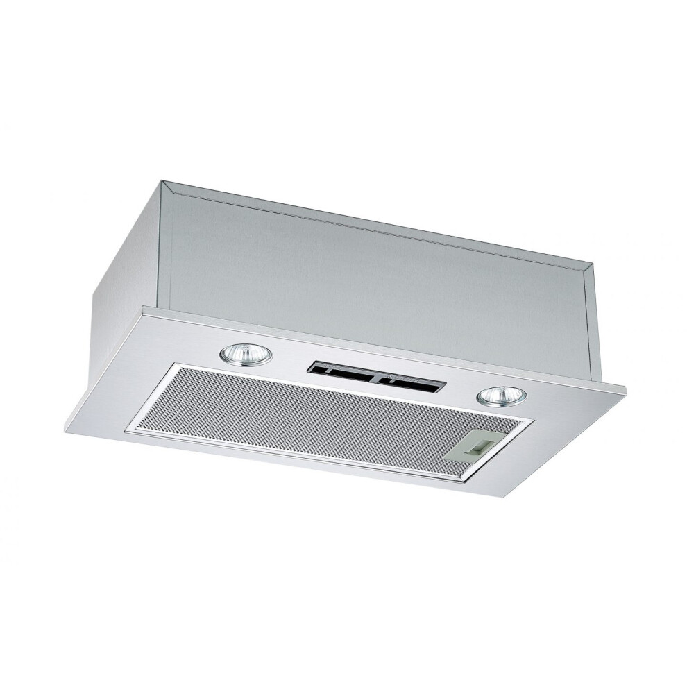 Cookology BUCH520SS Integrated Extractor Fan | 52cm Built-in Cupboard Canopy Cooker Hood