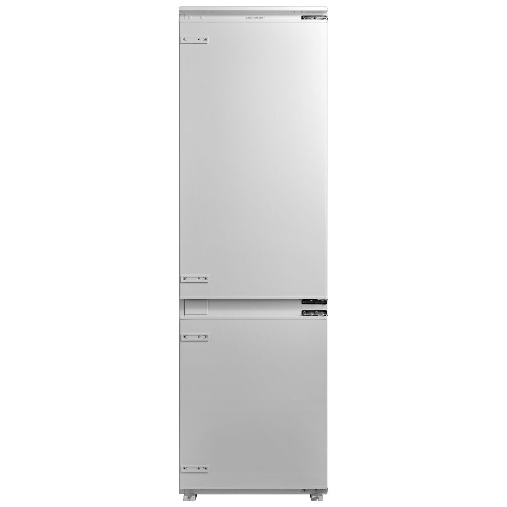 Cookology CBIFF70302 70/30 Integrated Fridge Freezer, Frost Free, Reversible Doors, 4 Star Freezer - White