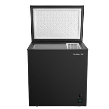 Cookology CCFZ198BK 198L Freestanding Chest Freezer, Fridge Mode, Temp Control, Outbuilding Safe, 4 Star - Black
