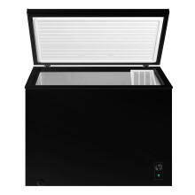 Cookology CCFZ300BK 293L Chest Freezer, Basket, Fridge Mode, Temp Control, Outbuilding Safe, 4 Star - Black