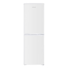 Cookology CFF1425050WH 142L Freestanding 50/50 Fridge Freezer, Adjustable Temp, LED Light, 4 Star - White