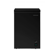 Cookology CCFZ99BK 99L Freestanding Chest Freezer, Adjustable Temp & Feet, Outbuilding Safe, 4 Star - Black