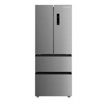 Cookology CFDF391IX 70cm French Door Fridge Freezer, 391L, LCD Temp Control, Frost Free, 4 Star - Inox