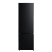 Cookology CFF262BK 262L Freestanding Fridge Freezer, Static Cooling, Adj. Temp, LED Light, 4 Star - Black