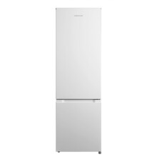 Cookology CFF262WH 262L Freestanding Fridge Freezer, Static Cooling, Adj. Temp, LED Light, 4 Star - White