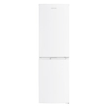 Cookology CFF2475050WH 244L Frost Free 50/50 Fridge Freezer, Adj. Temp, LED Light, Reversible Doors, 4 Star - White