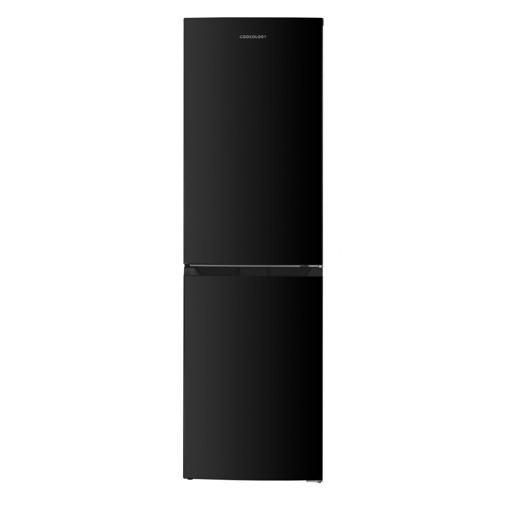 Cookology Cff2475050bk 244L Freestanding 50/50 Fridge Freezer, Static Cooling, Adj. Temp, Led Light, 4 Star - Black