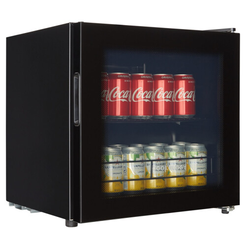 Cookology Cookology BC46BK Tabletop Drinks Cooler, 43L, 40 Can Capacity, Removable Shelves, Adjustable Temp - Black 2