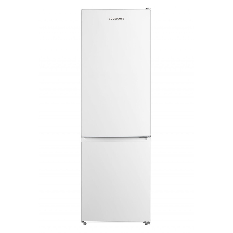 Cookology CFF310WH 310L Freestanding Fridge Freezer, Touch Temp Control, Frost Free, LED Display, 4 Star - White