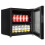 Cookology Cookology BC46BK Tabletop Drinks Cooler, 43L, 40 Can Capacity, Removable Shelves, Adjustable Temp - Black 2