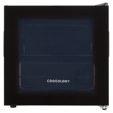 Cookology BC46BK Tabletop Drinks Cooler, 43L, 40 Can Capacity, Removable Shelves, Adjustable Temp - Black