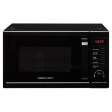 Cookology CFSDI20LBK 800W Freestanding Microwave, 20L, Digital, 25cm Turntable, Quick Defrost, 8 Functions - Black