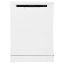 Cookology CFSD613WH 60cm Wide Freestanding Full Size Undercounter Dishwasher, 6 Programme Settings with Eco Mode, 13 Place Settings - in White