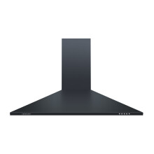 Cookology CH900BK/A 90cm Chimney Cooker Hood, 3 Speeds, LED, Adj. Height, Recirculating & Ducting - Black