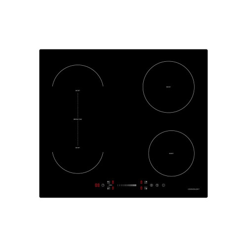 Cookology Cookology CIB606 59cm Induction Hob with Bridging Function – Black 1