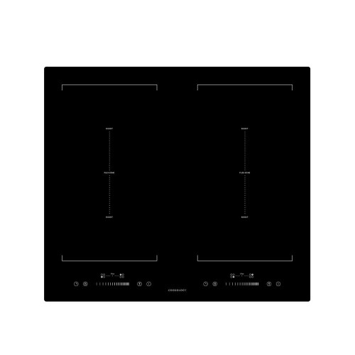 Cookology Cookology CIF600 60cm Induction Hob with Flexi Zone Function – Black